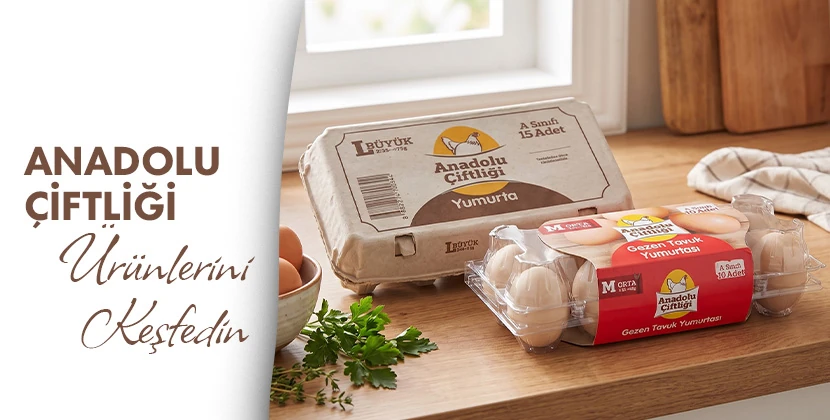 Anadolu Çiftliği Yumurta