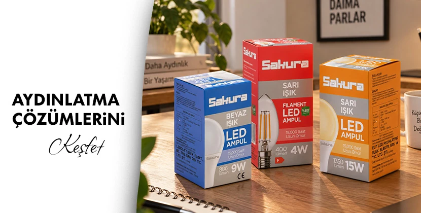 Sakura LED Ampul ve Aydınlatma Ürünleri